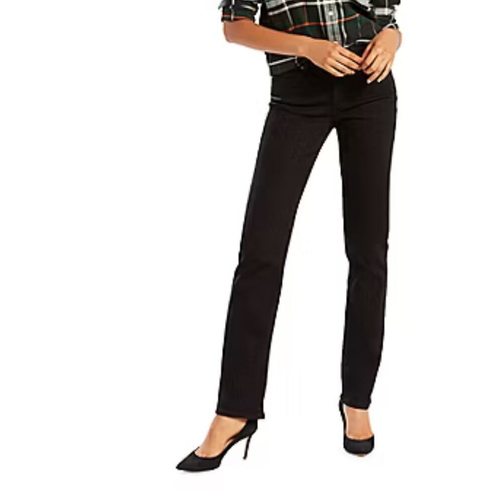Levi’s 512 Black Slim Fit Classic Denim Jeans Women’s Size 29x30